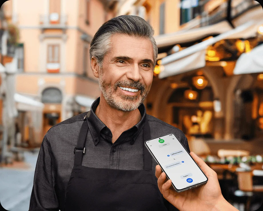 AI Tolmács illusztráció