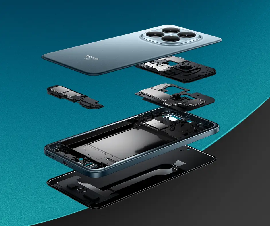 Telefon belső alkatrészek