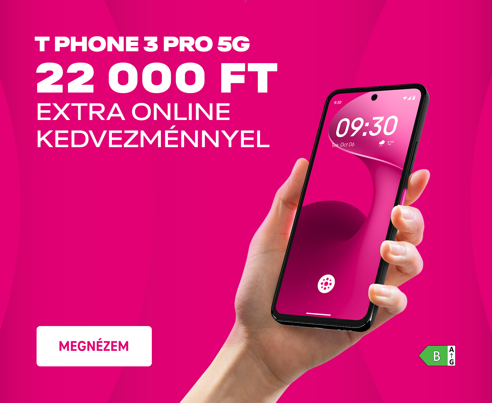 T Phone 3 Pro 5G 22 000 Ft extra online kedvezménnyel
