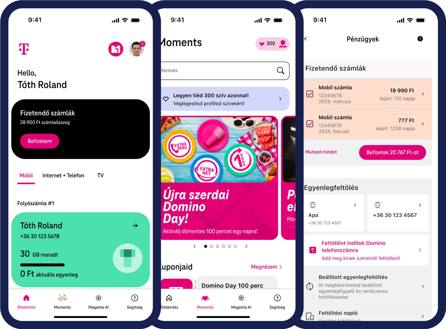 Ismerd meg a Telekom alkalmazást!