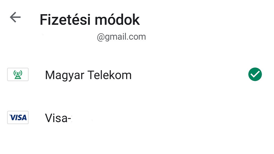  fizetési beállítások